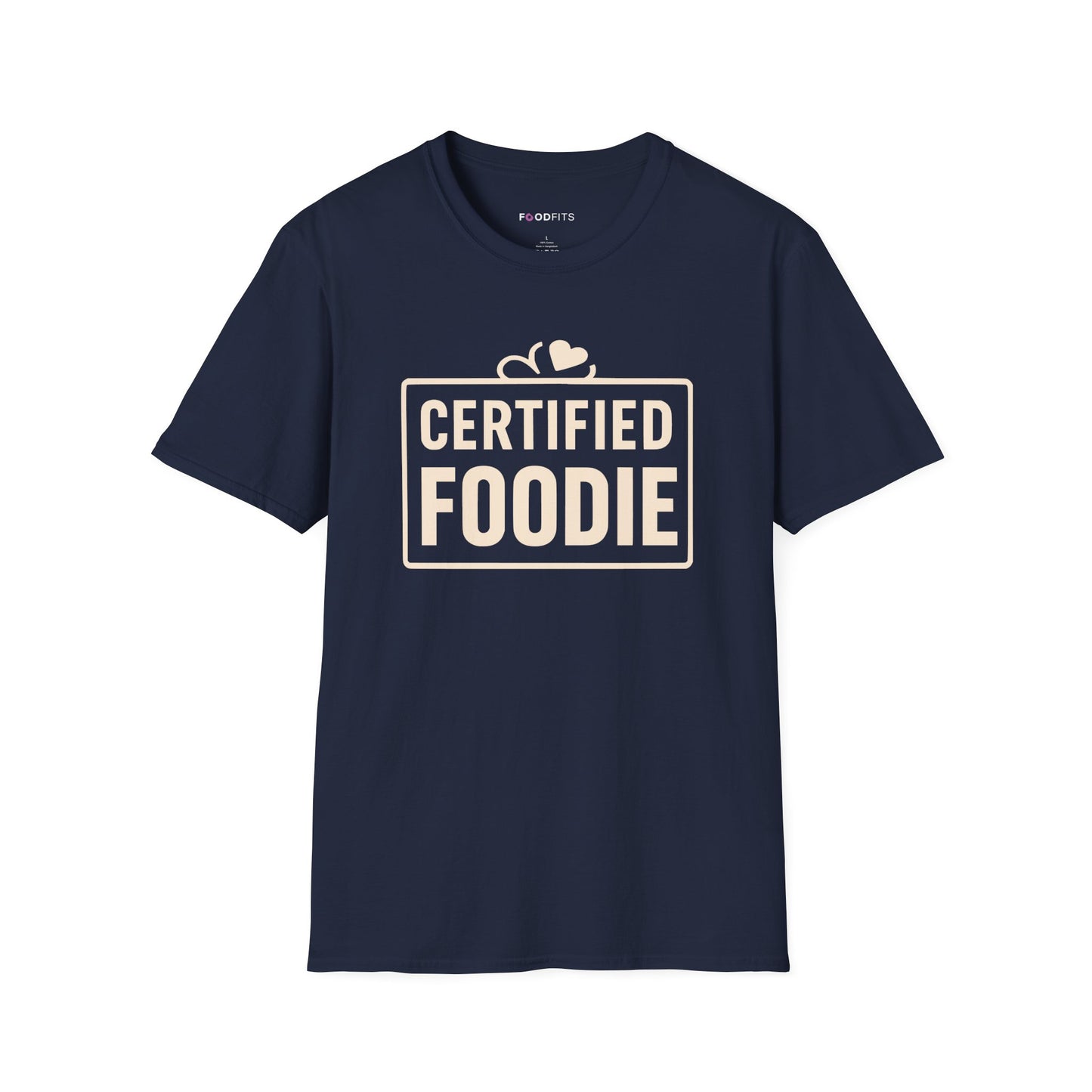 Certified foodie t-shirt