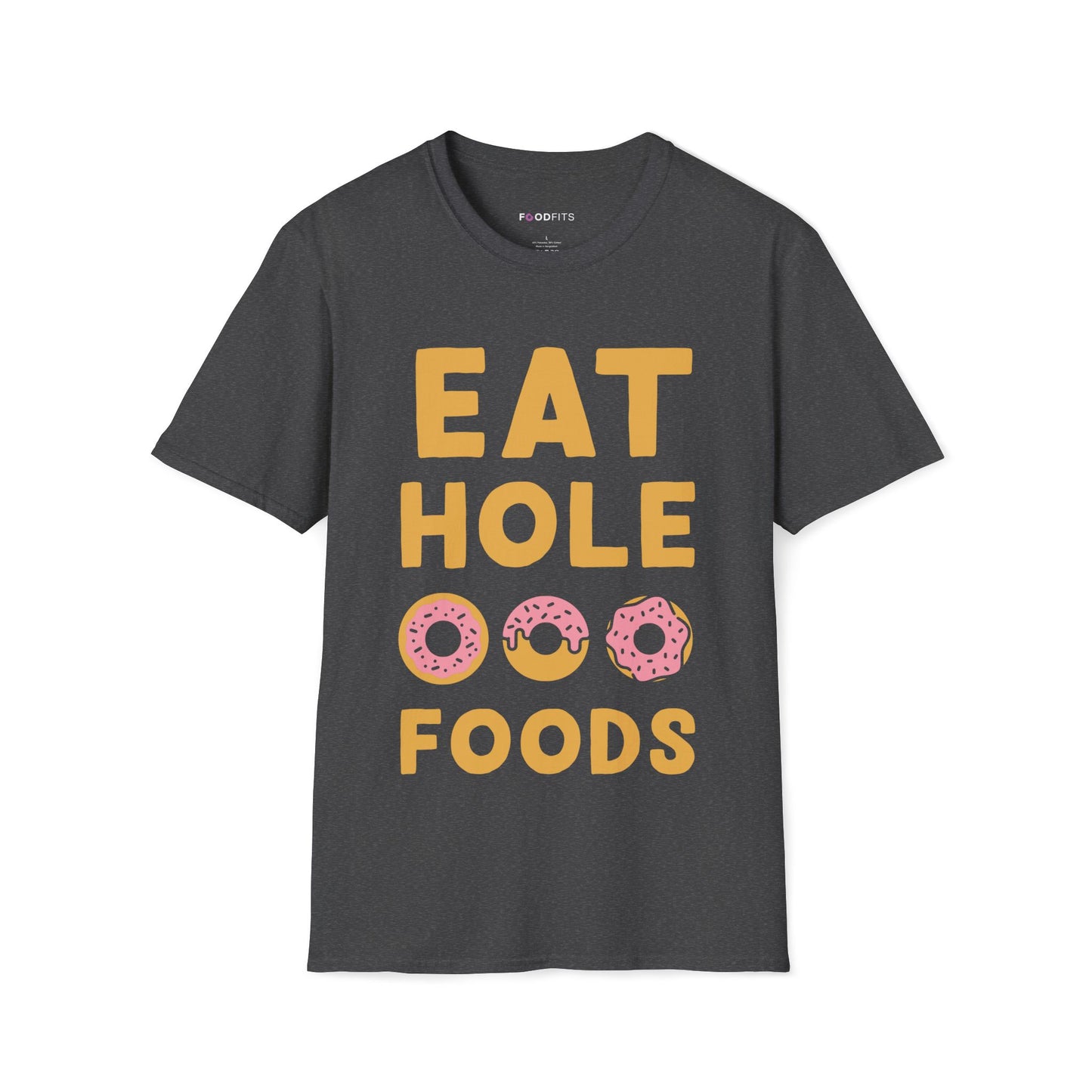 Eat hole foods t-shirt