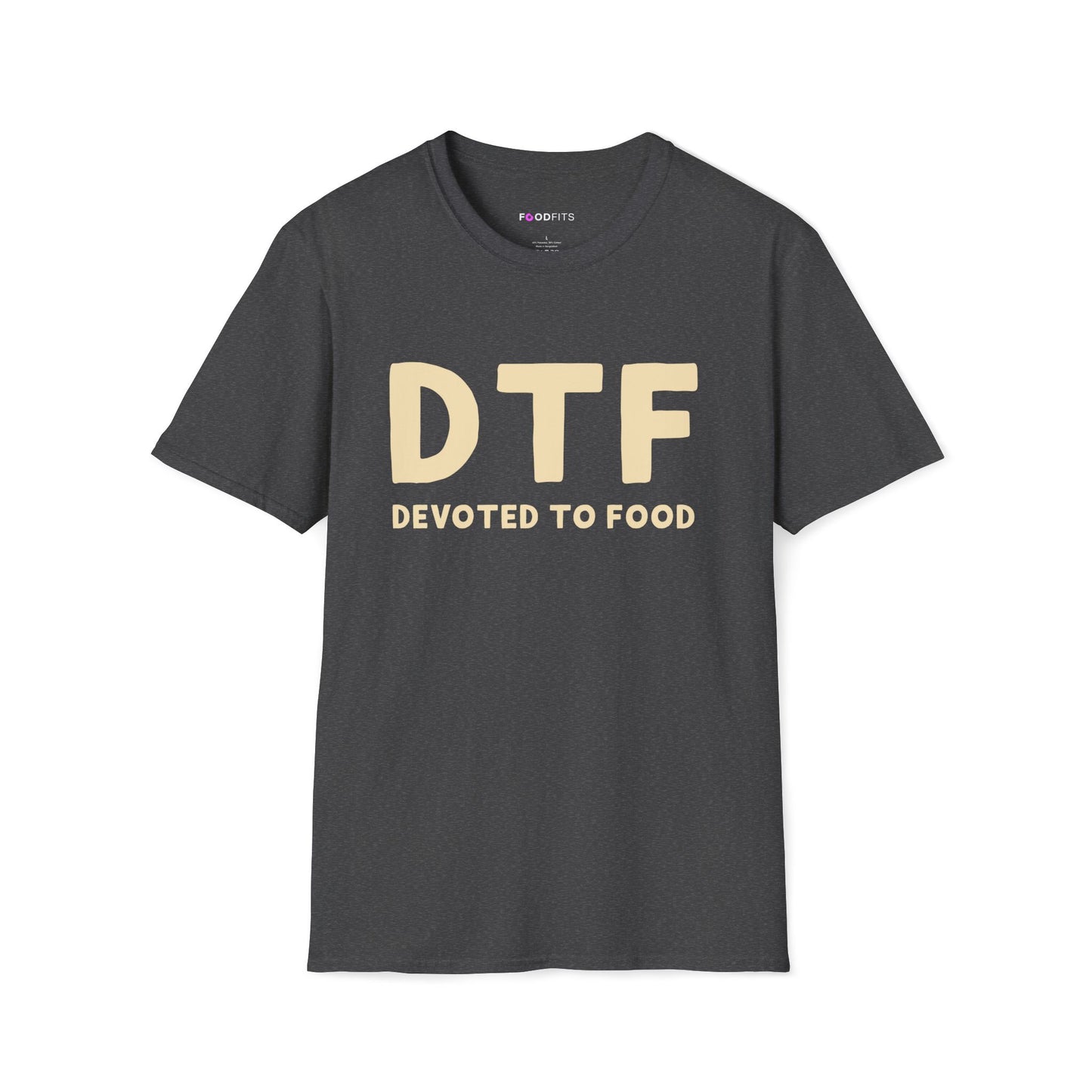 DTF devoted to food t-shirt