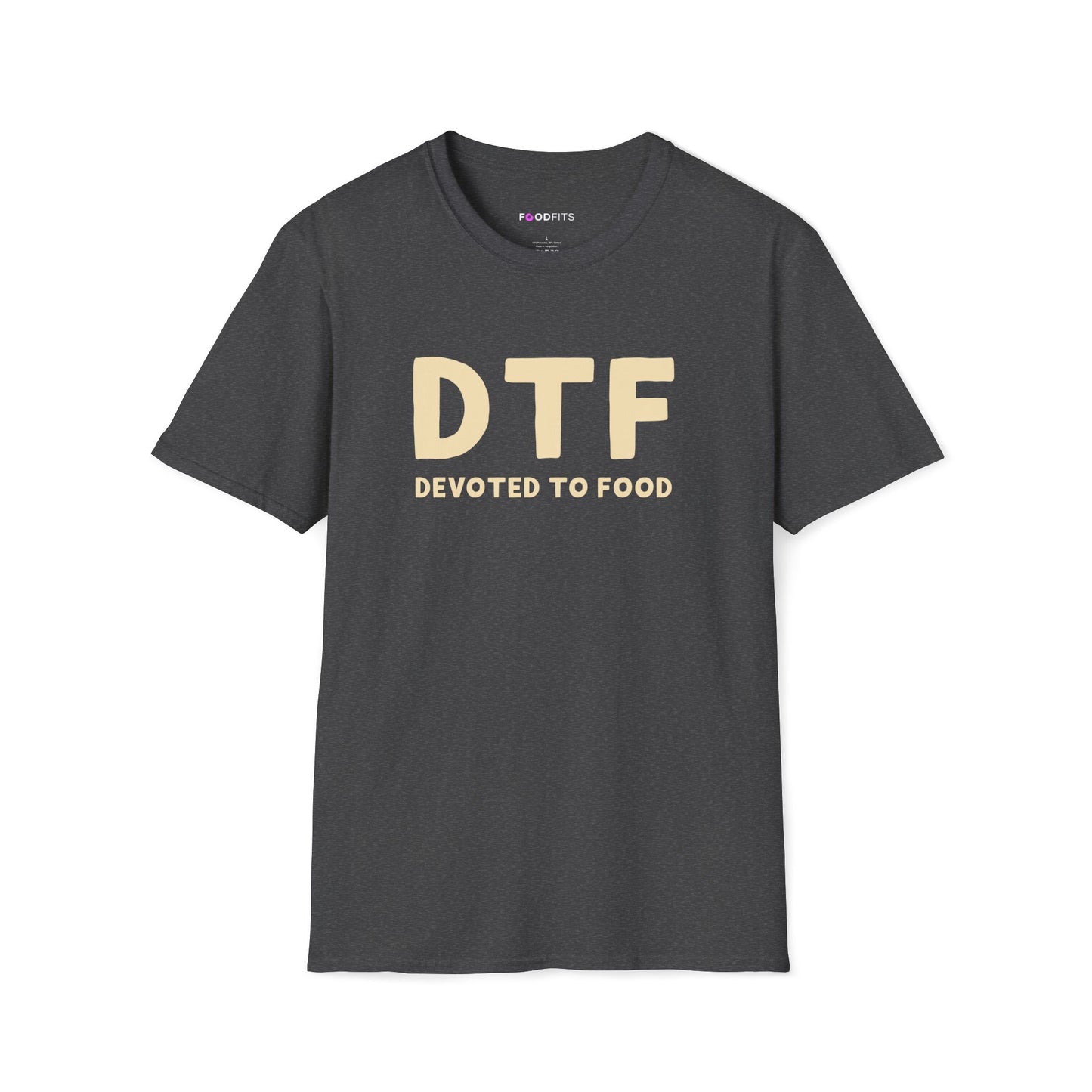 DTF devoted to food t-shirt