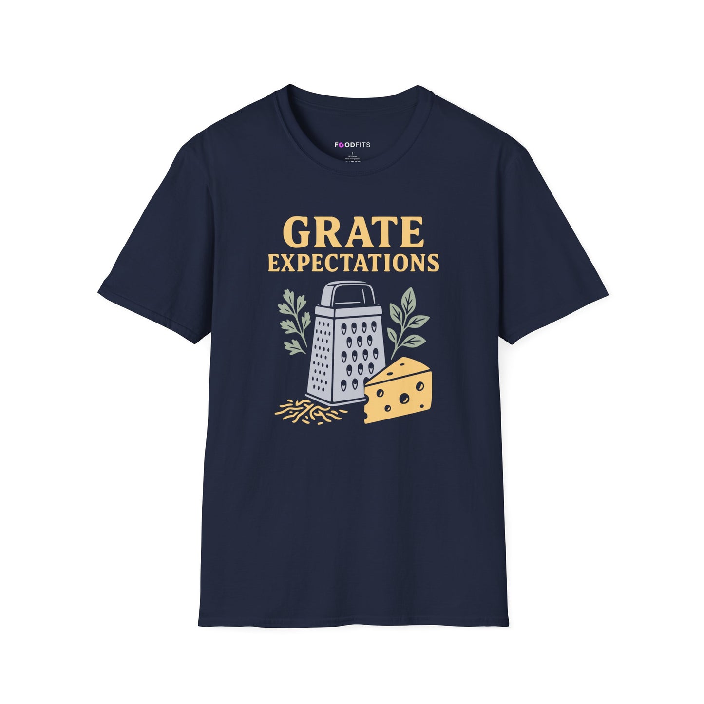 Grate expectations t-shirt
