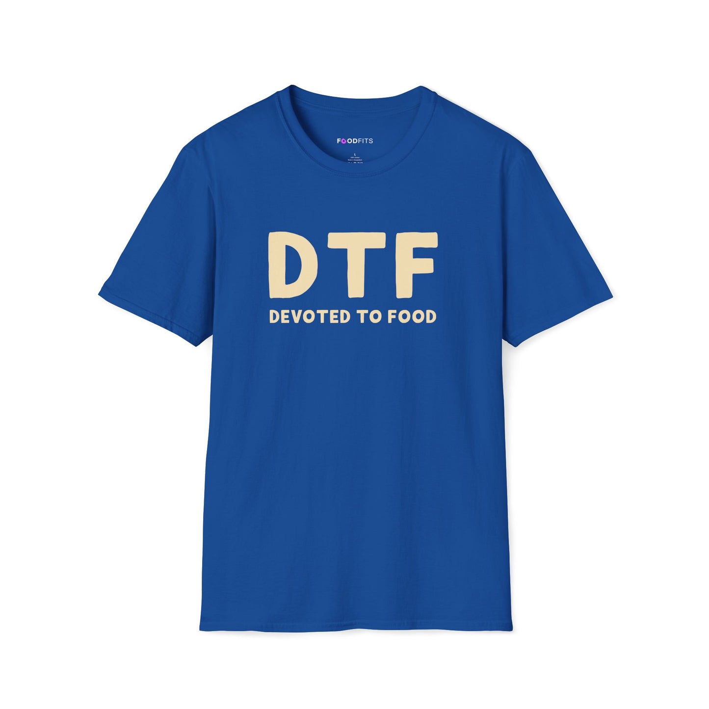 DTF devoted to food t-shirt