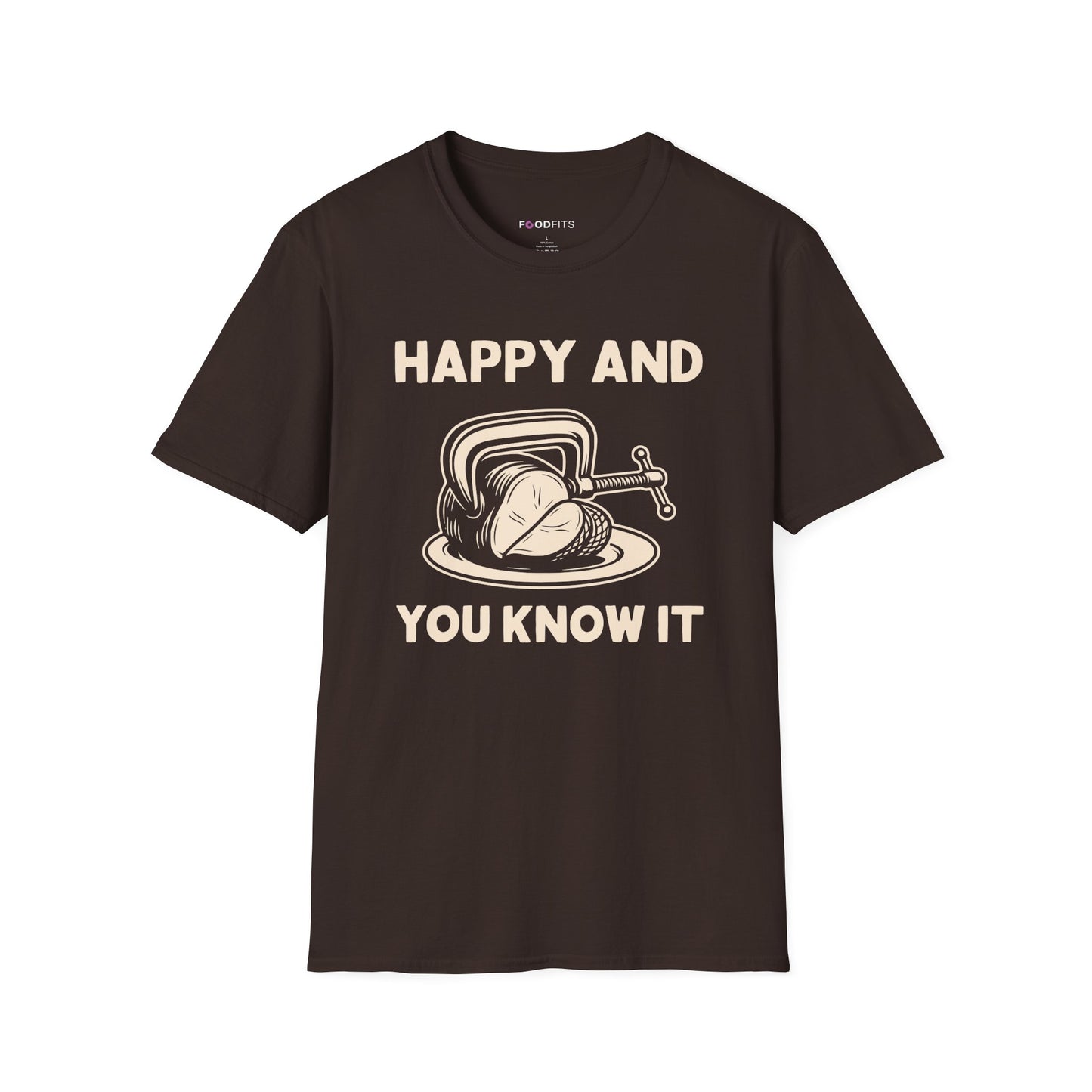 Happy and you know it (clamp your hams) t-shirt