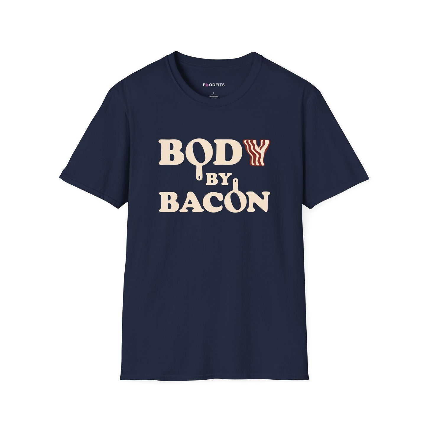 Body by bacon t-shirt