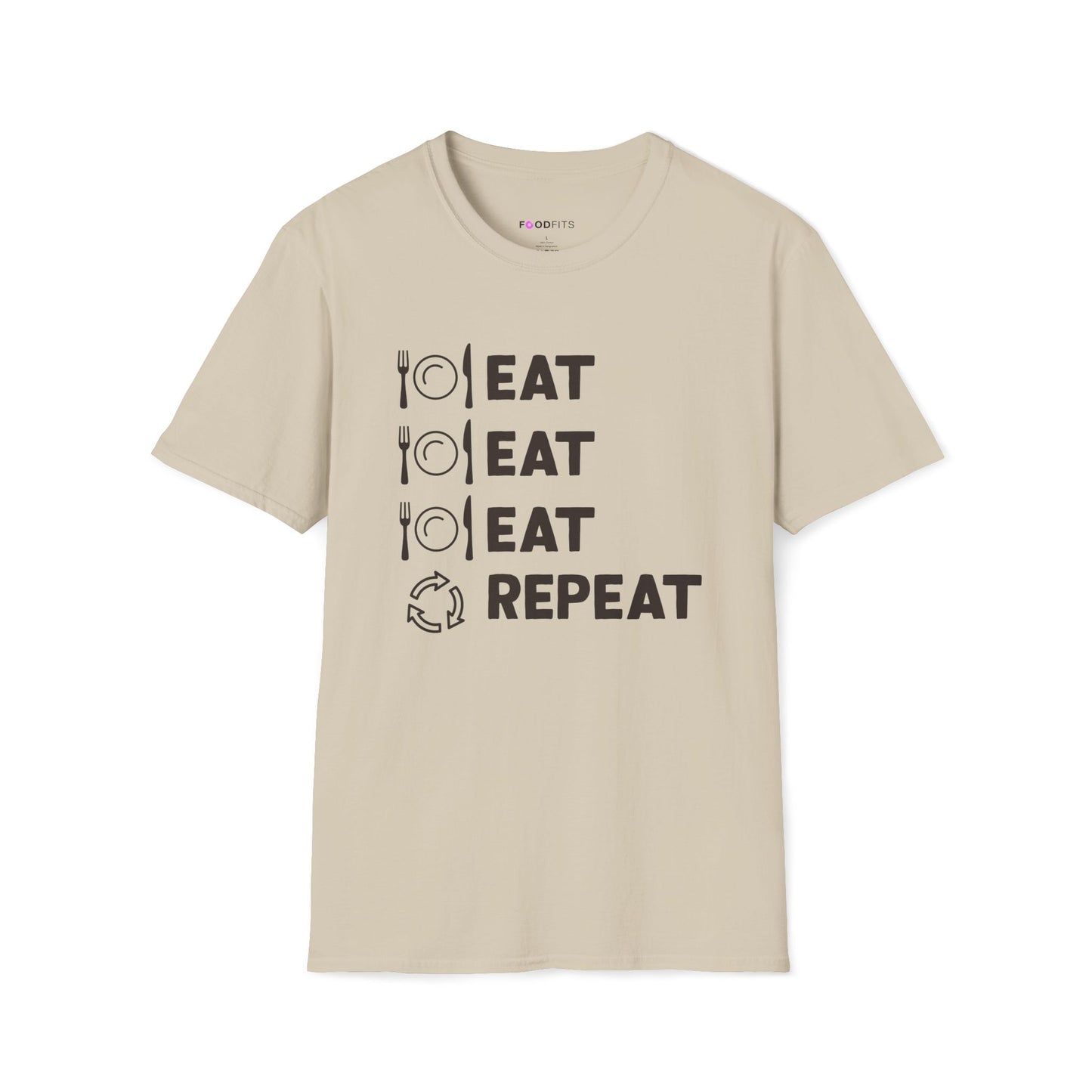 Eat eat eat repeat t-shirt