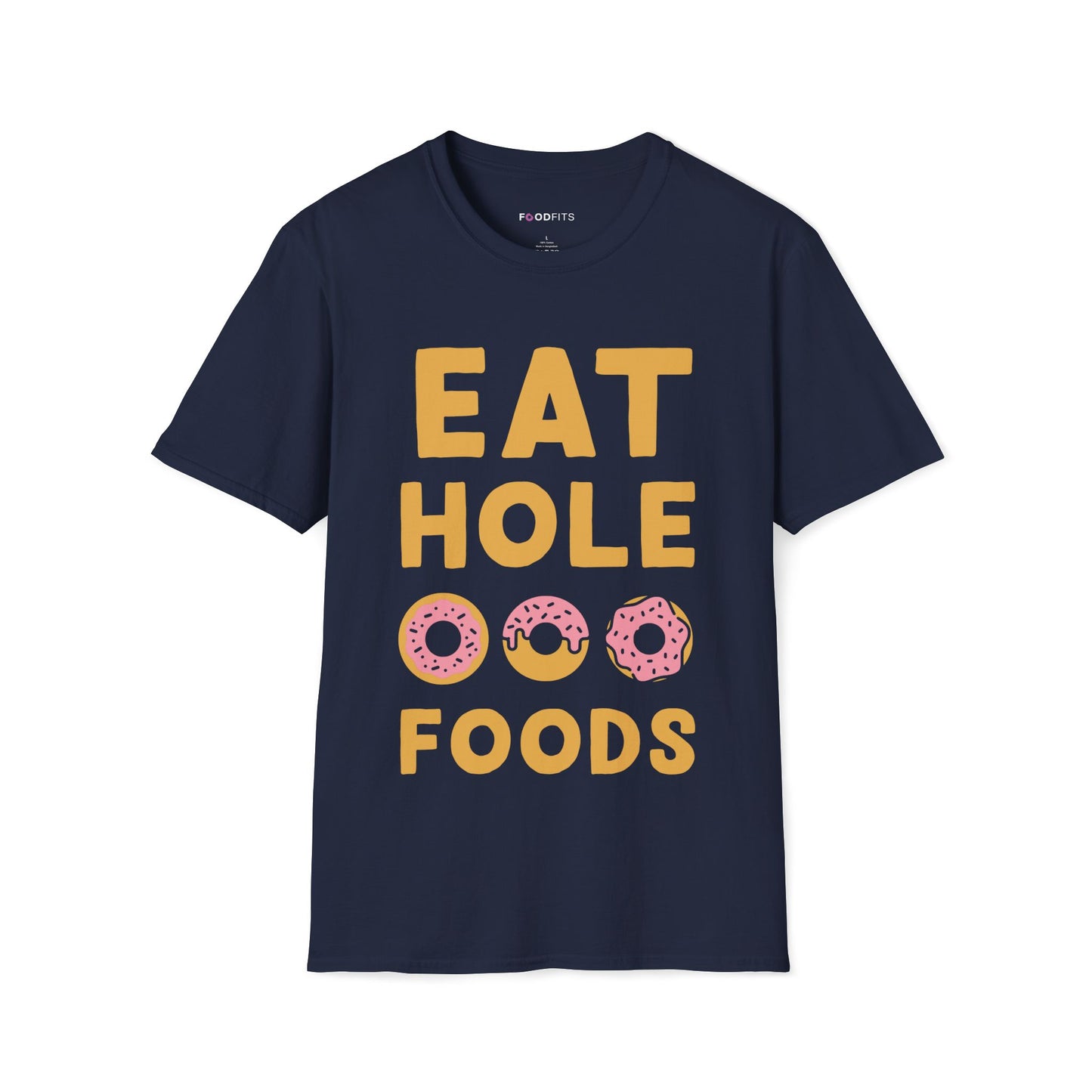 Eat hole foods t-shirt