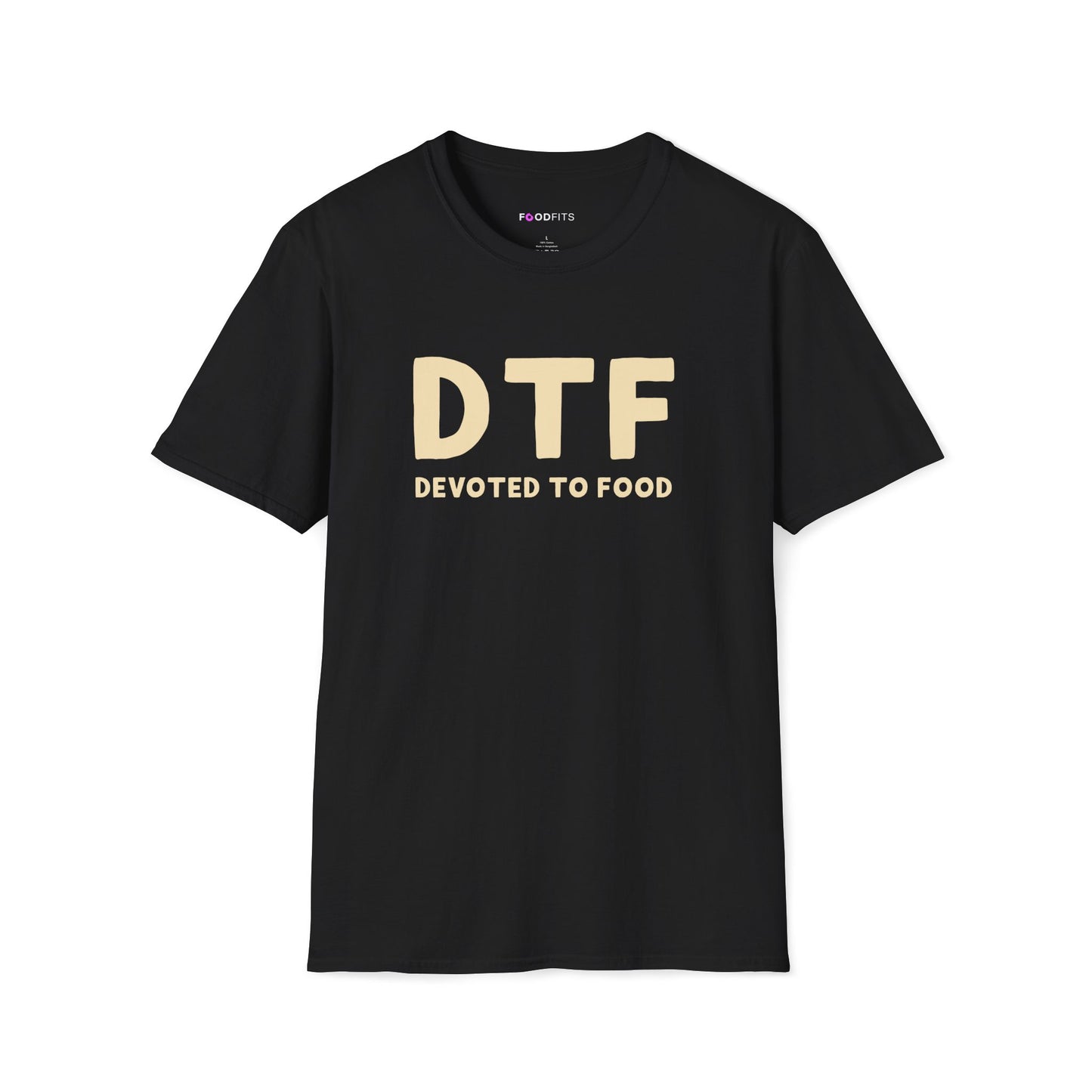 DTF devoted to food t-shirt