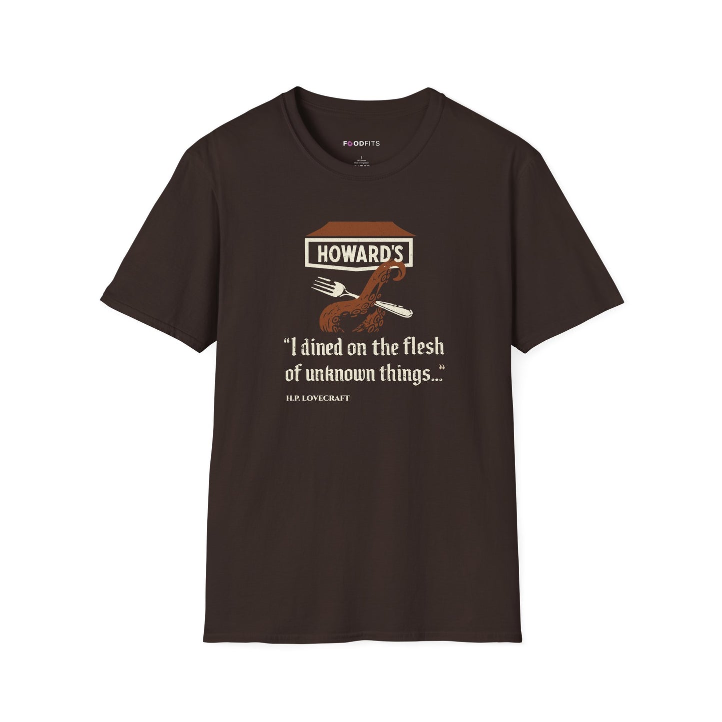 Dined on flesh of unkown things t-shirt