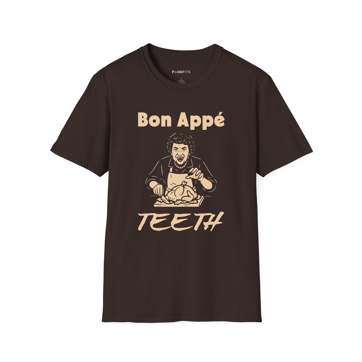 Bon appe' teeth t-shirt