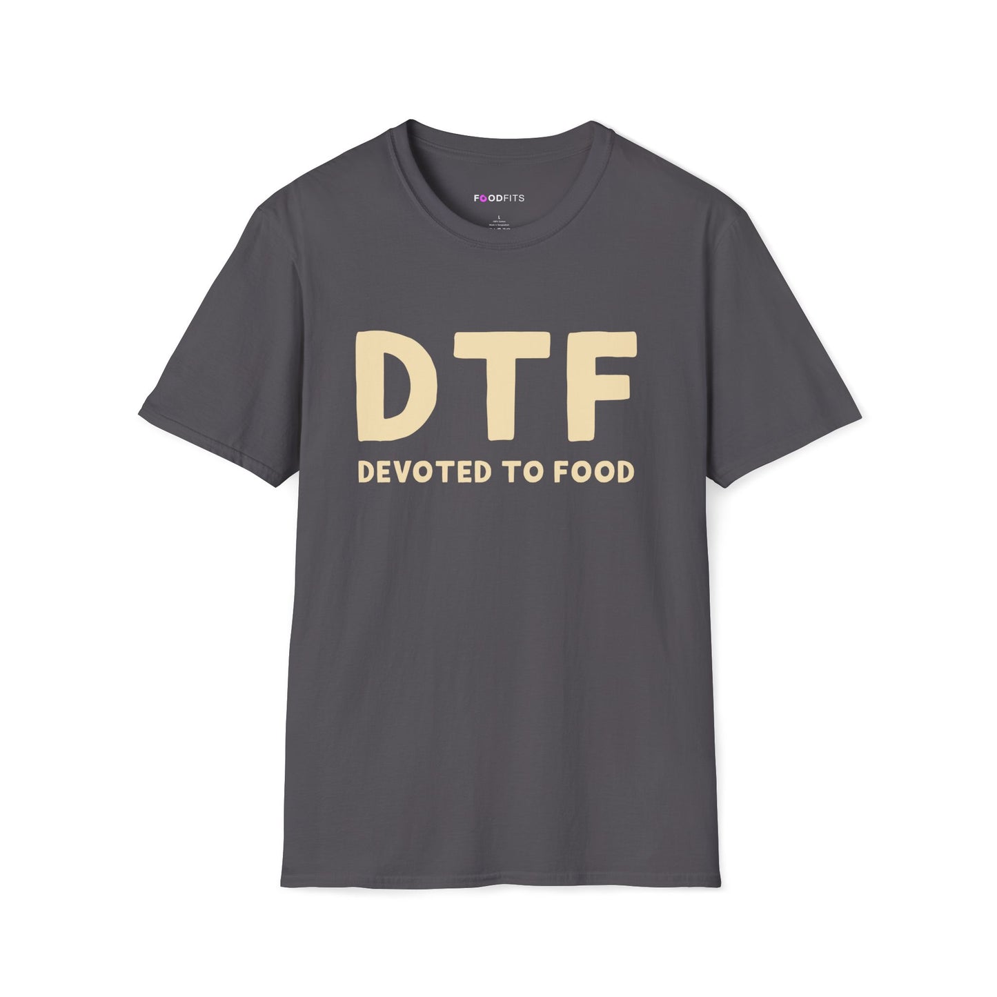 DTF devoted to food t-shirt