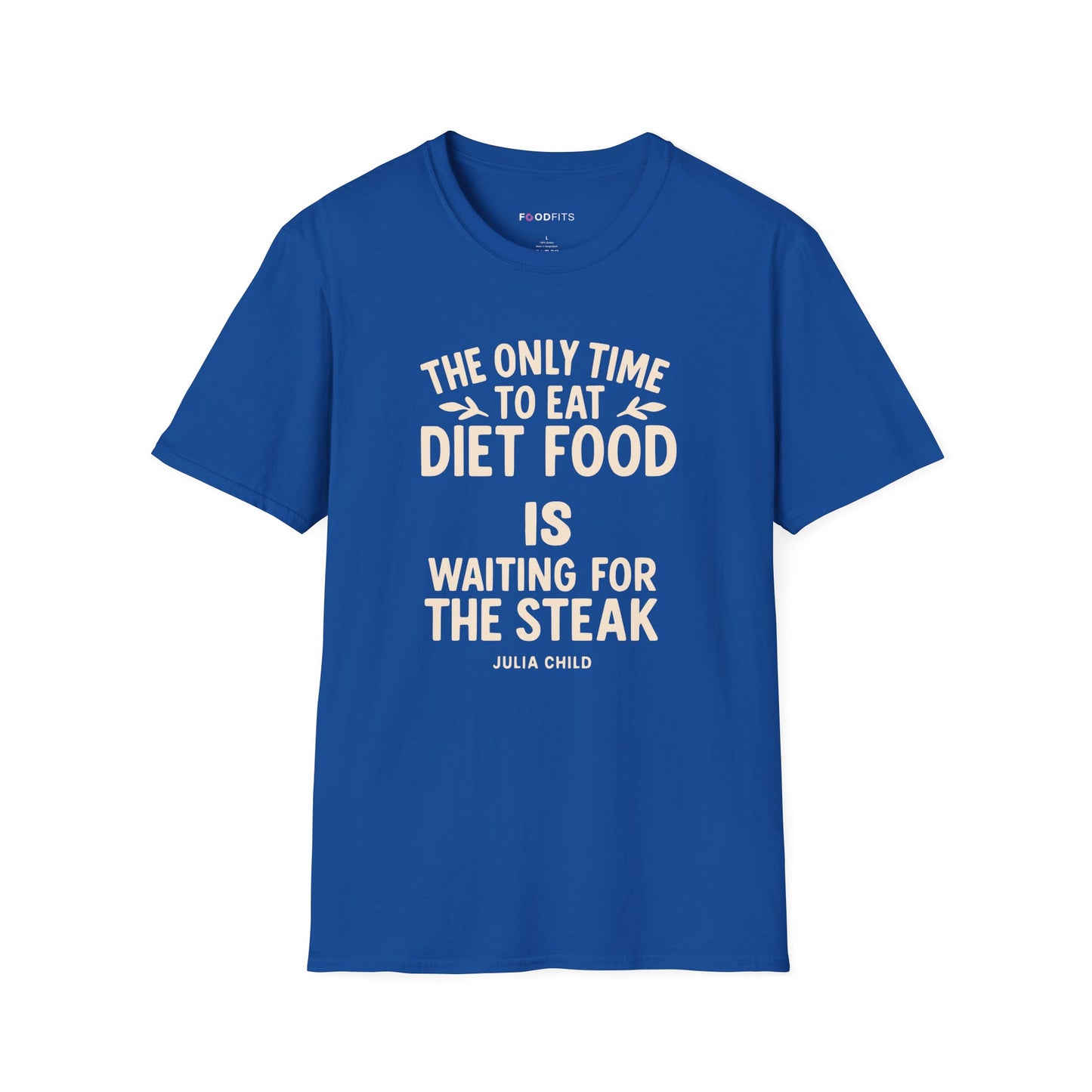 The only time to eat diet food t-shirt