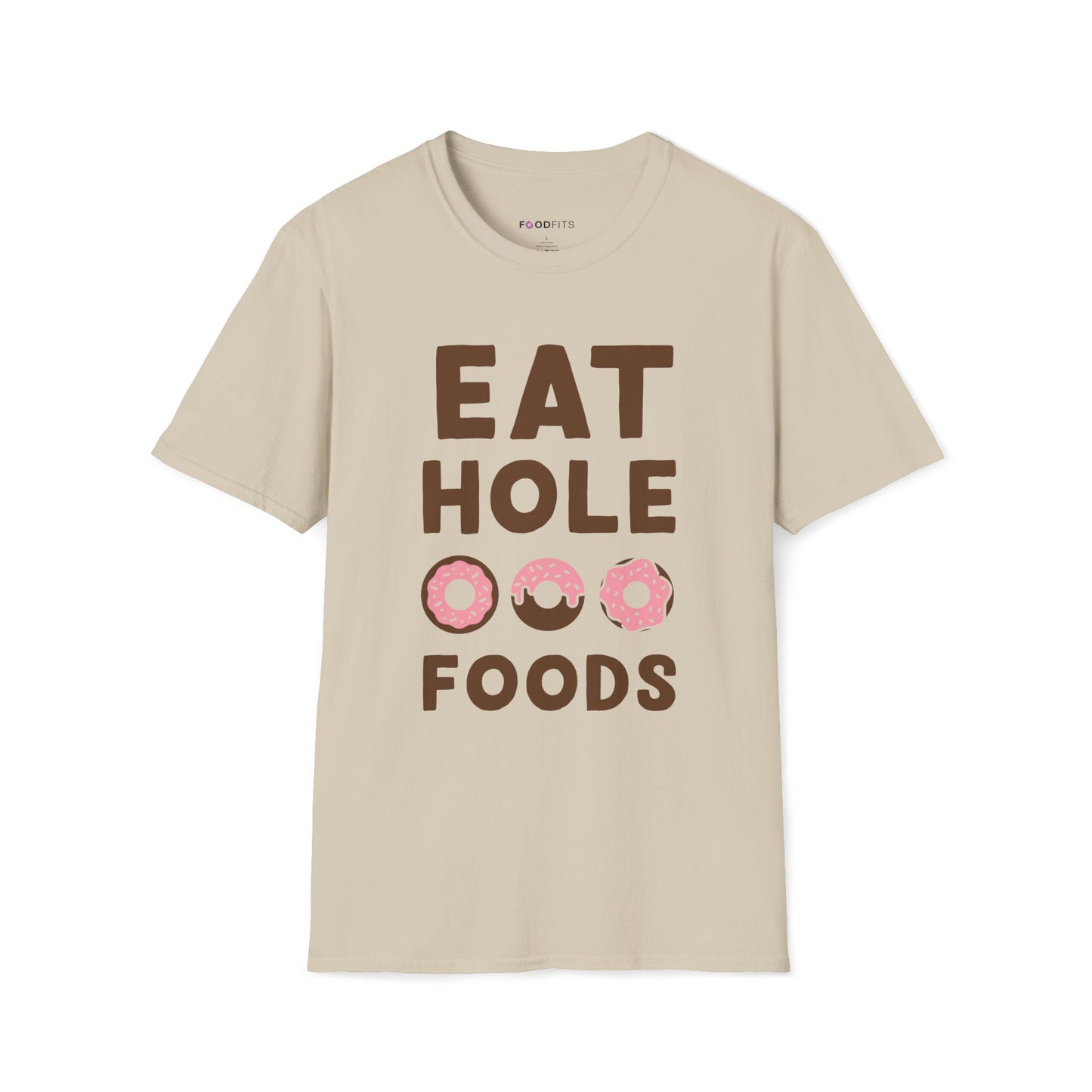Eat hole foods t-shirt