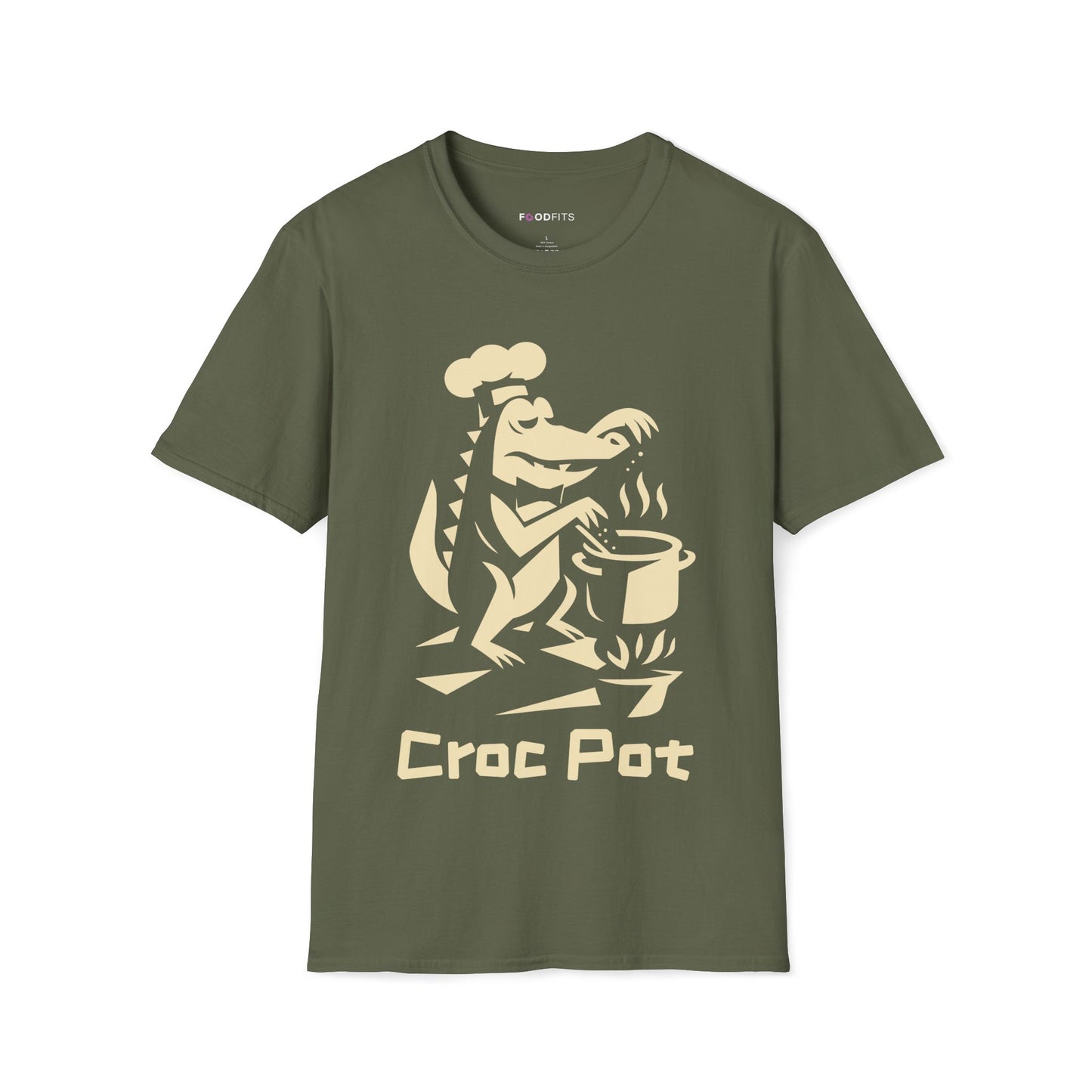 Croc pot t-shirt