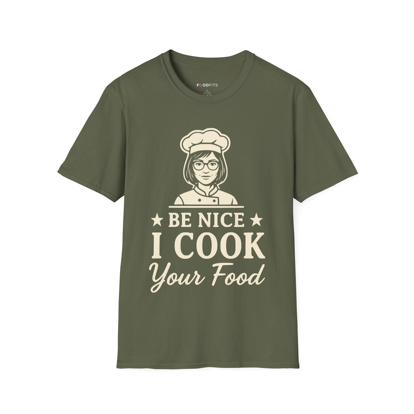 Be nice i cook your food t-shirt
