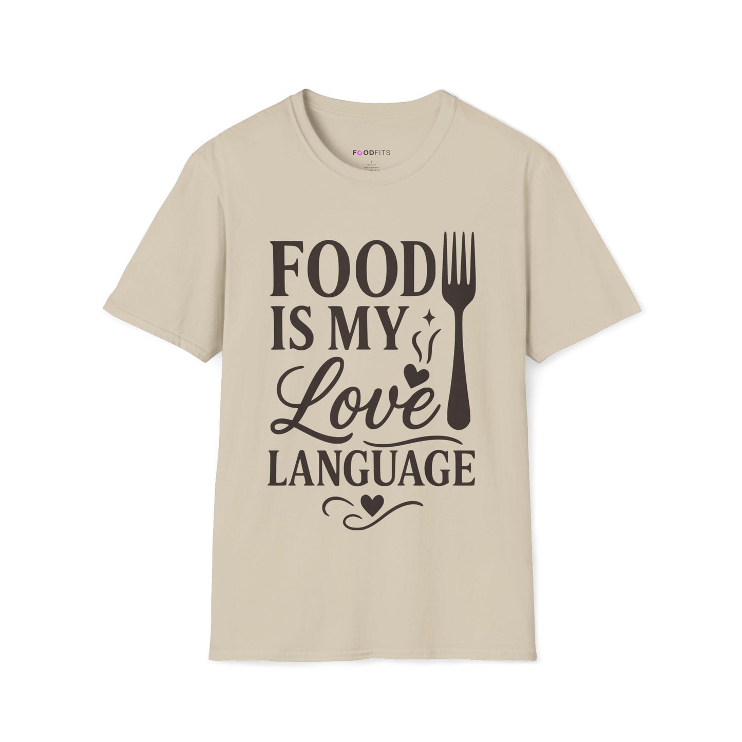 Food is my love language t-shirt