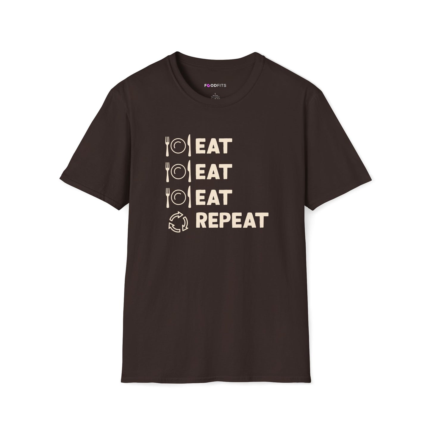 Eat eat eat repeat t-shirt
