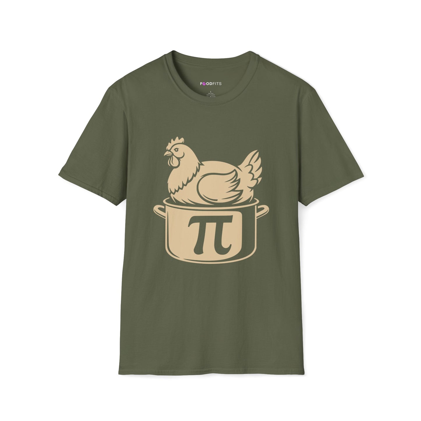 Chicken pot pi t-shirt