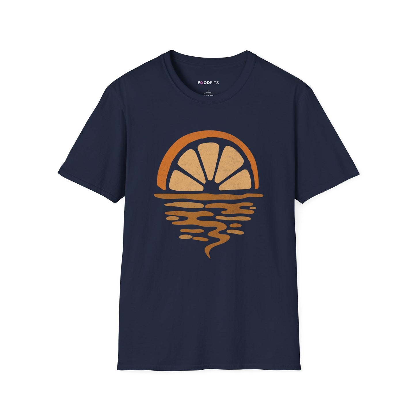 Orange sunset t-shirt