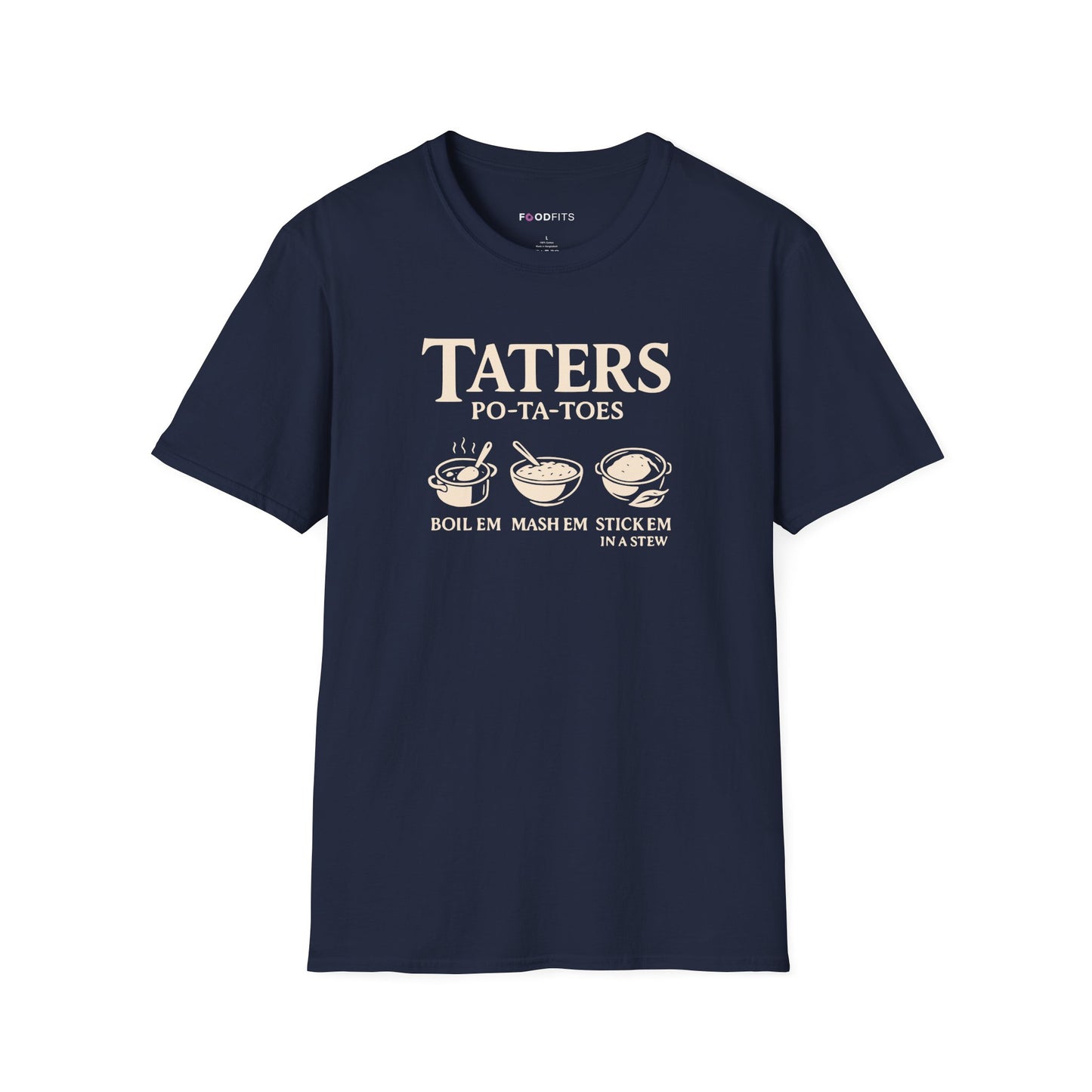 Taters po-ta-toes  t-shirt