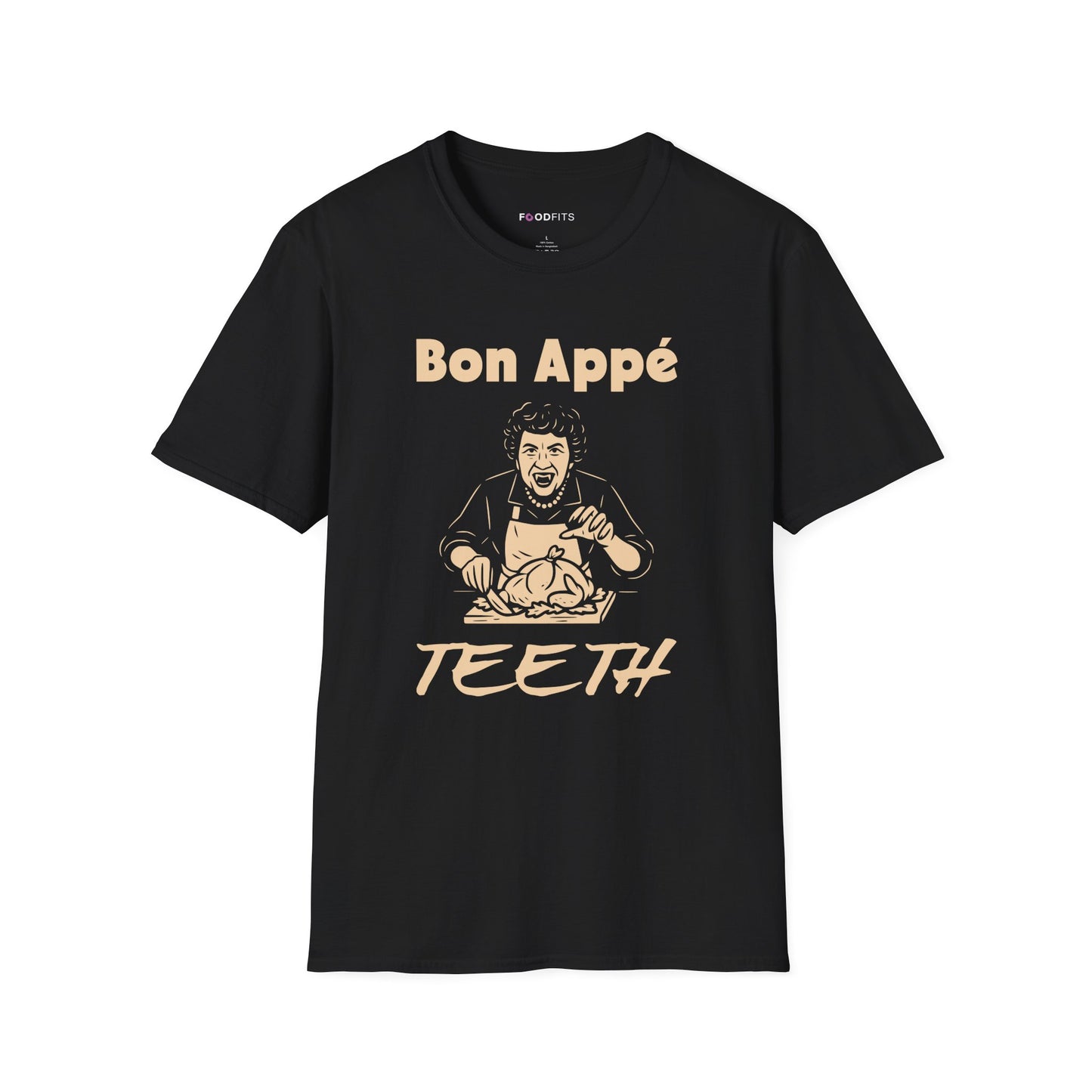 Bon appe' teeth t-shirt