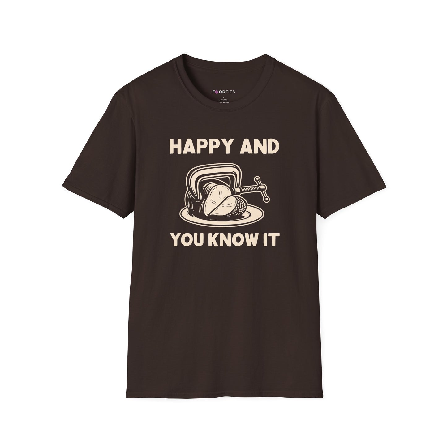 Happy and you know it (clamp your hams) t-shirt