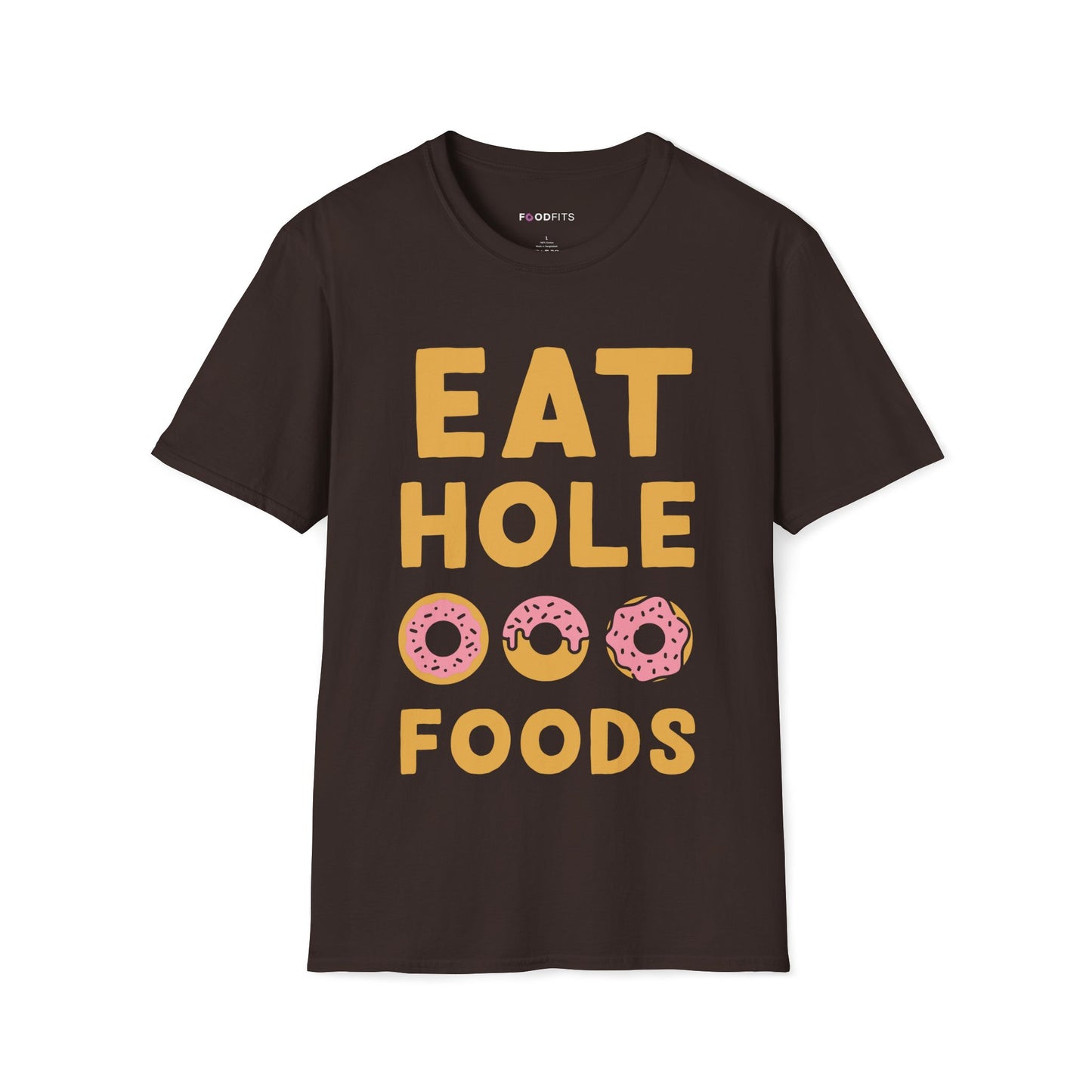 Eat hole foods t-shirt