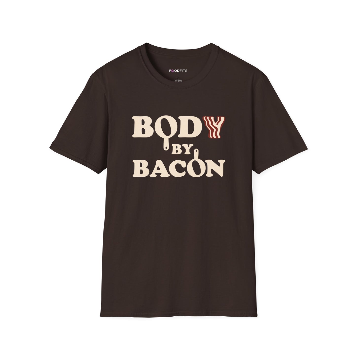Body by bacon t-shirt