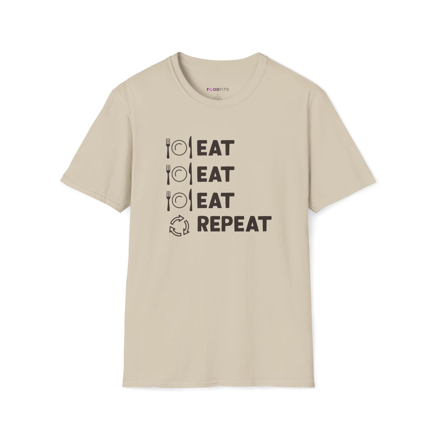 Eat eat eat repeat t-shirt
