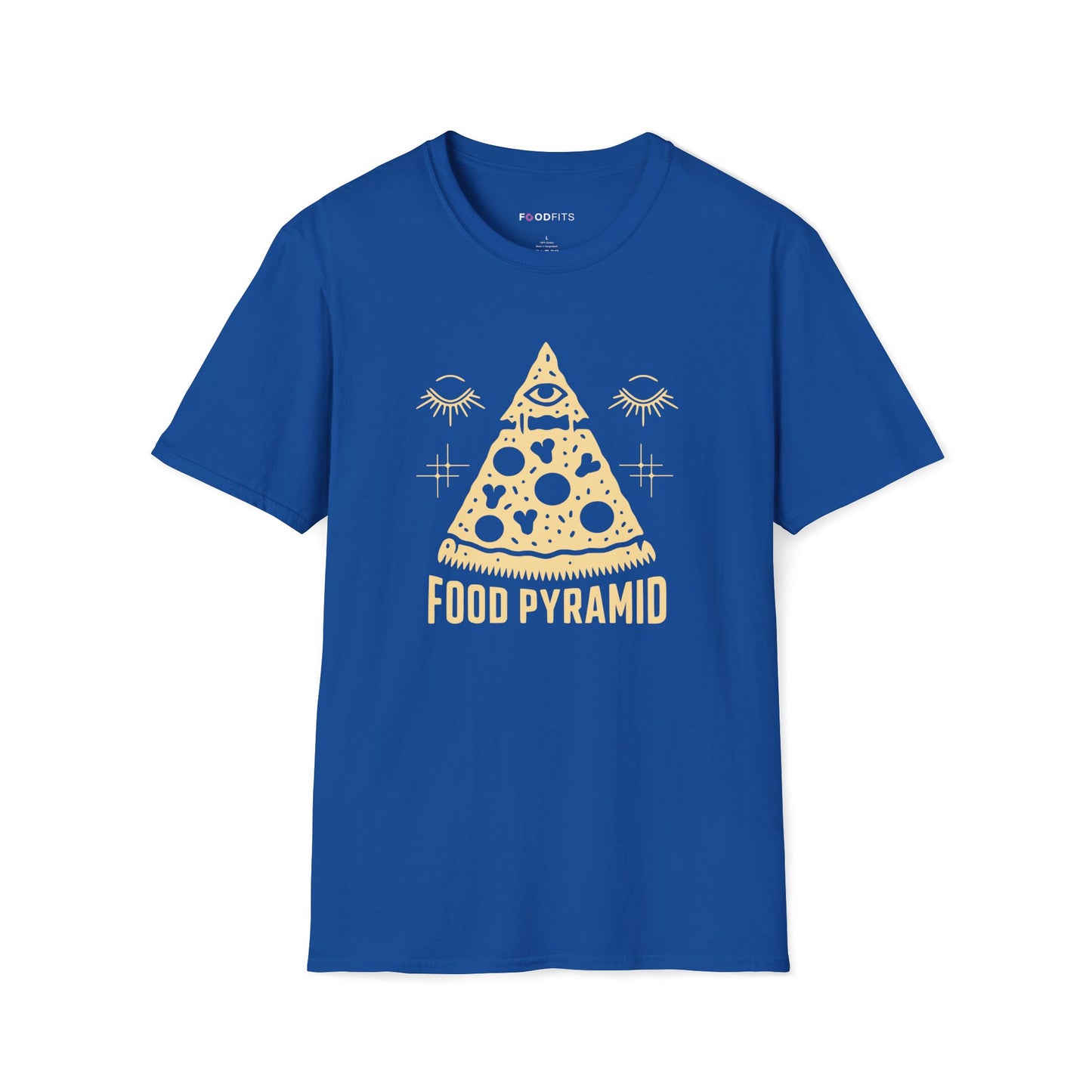 Food pyramid t-shirt