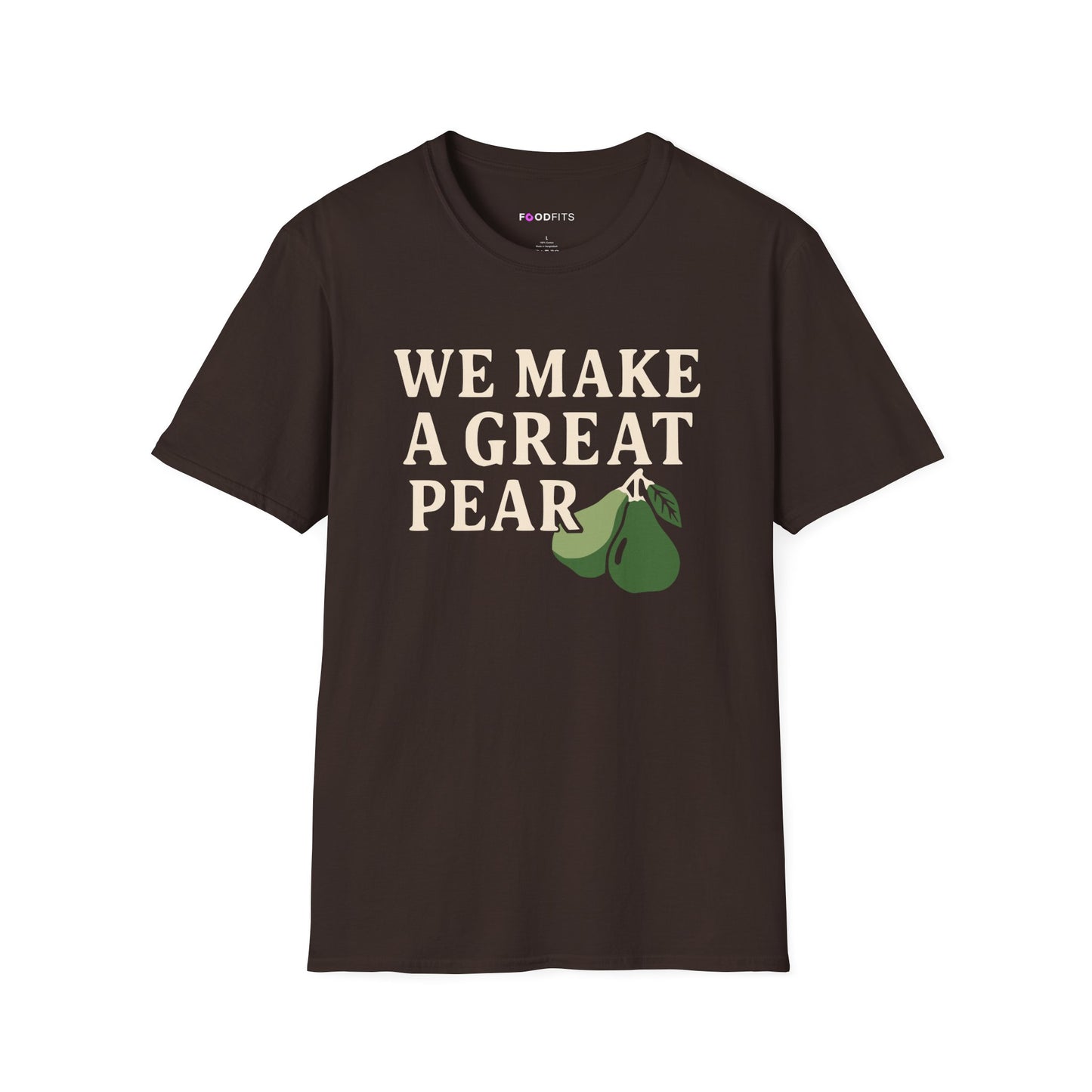 We make a great pear t-shirt