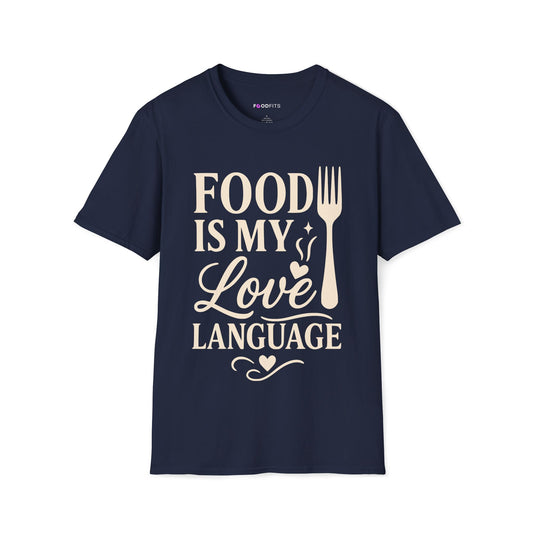 Food is my love language t-shirt