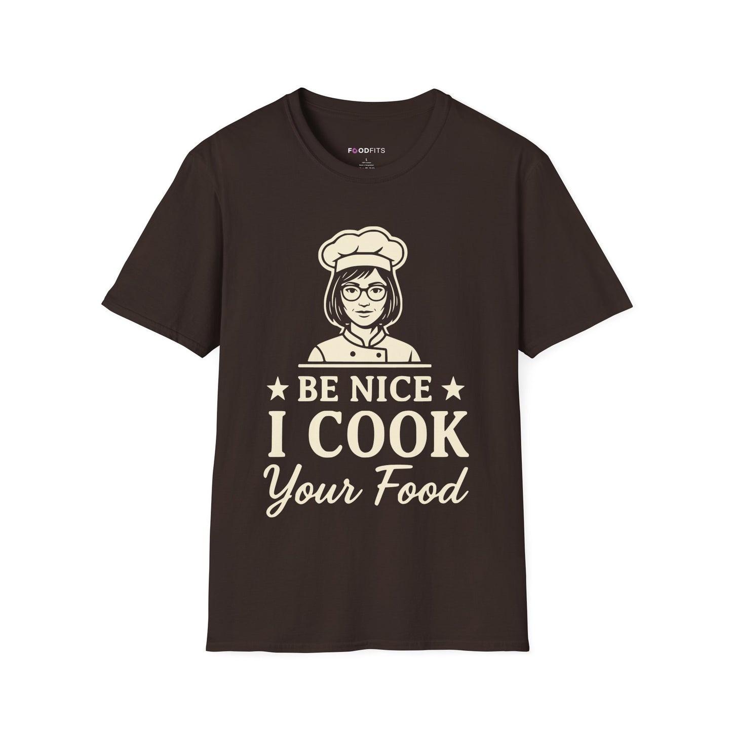 Be nice i cook your food t-shirt