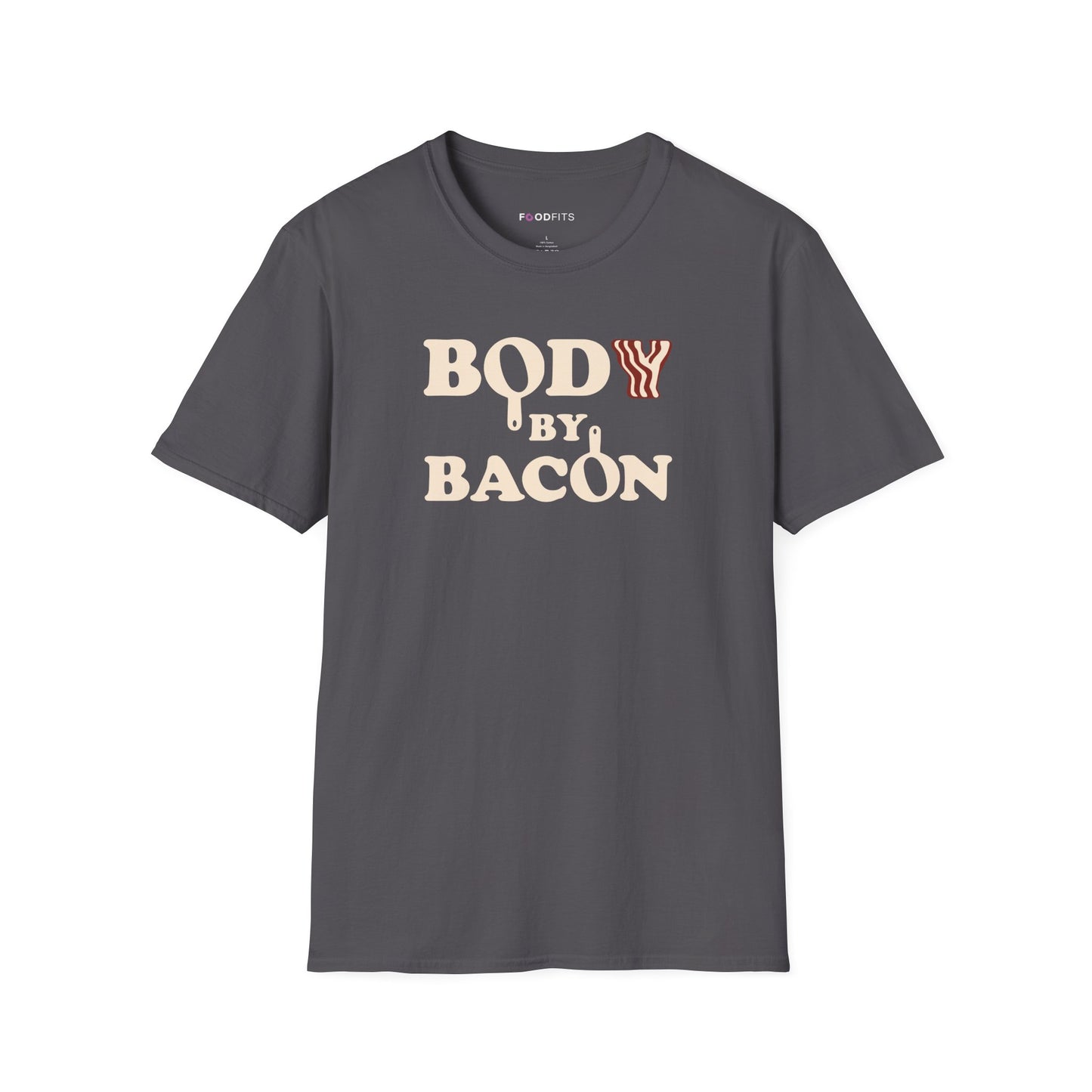 Body by bacon t-shirt