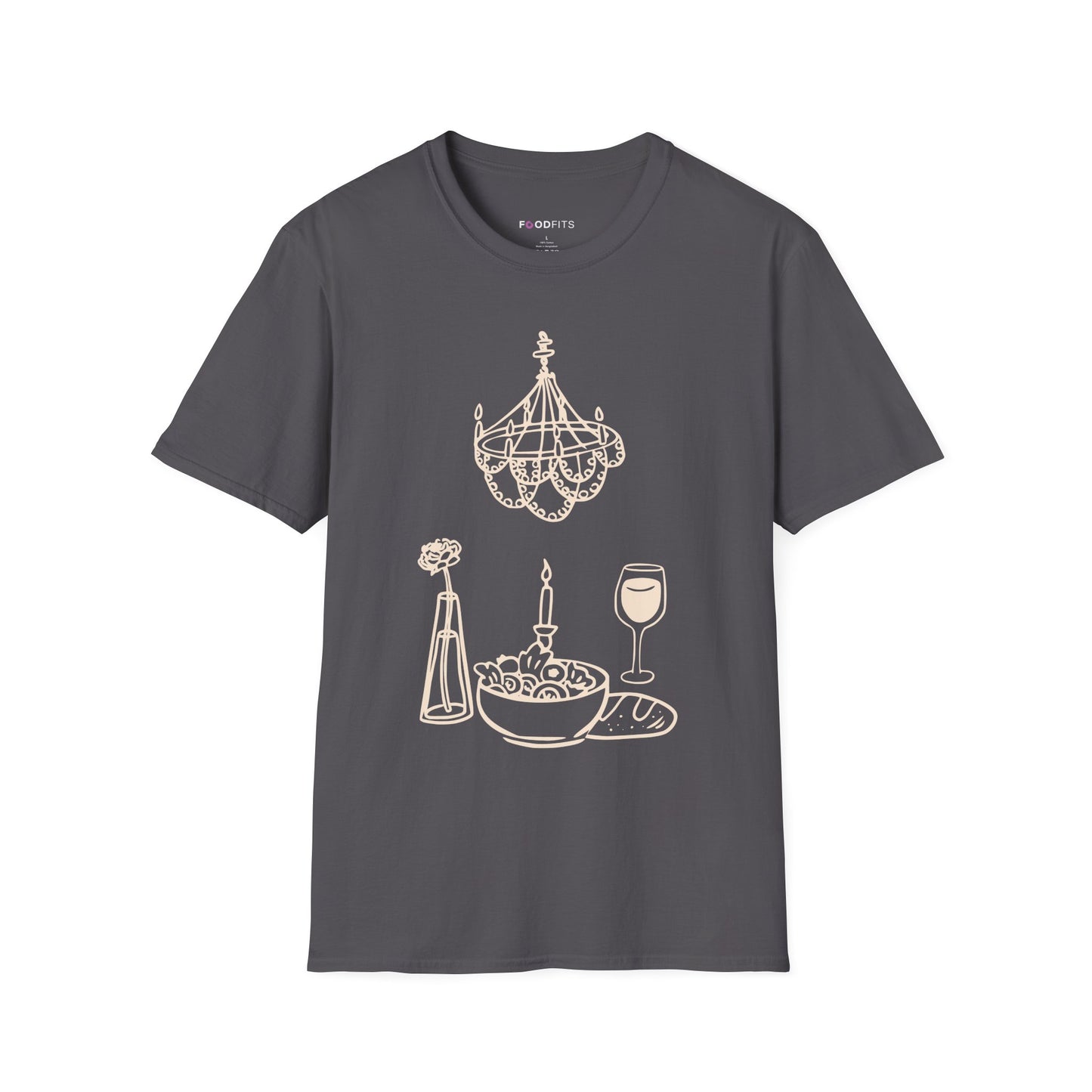 Dinner salad t-shirt