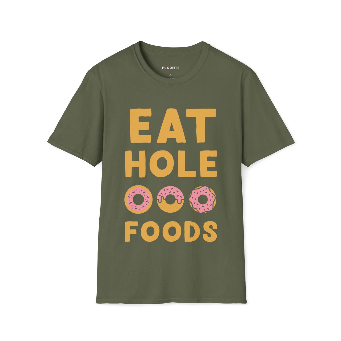 Eat hole foods t-shirt