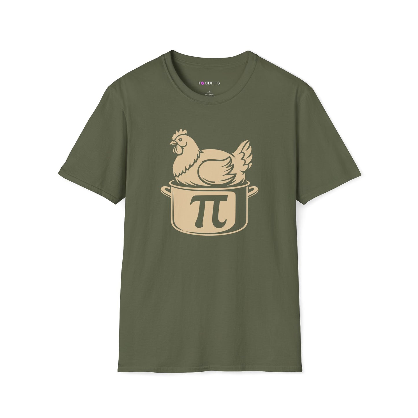 Chicken pot pi t-shirt