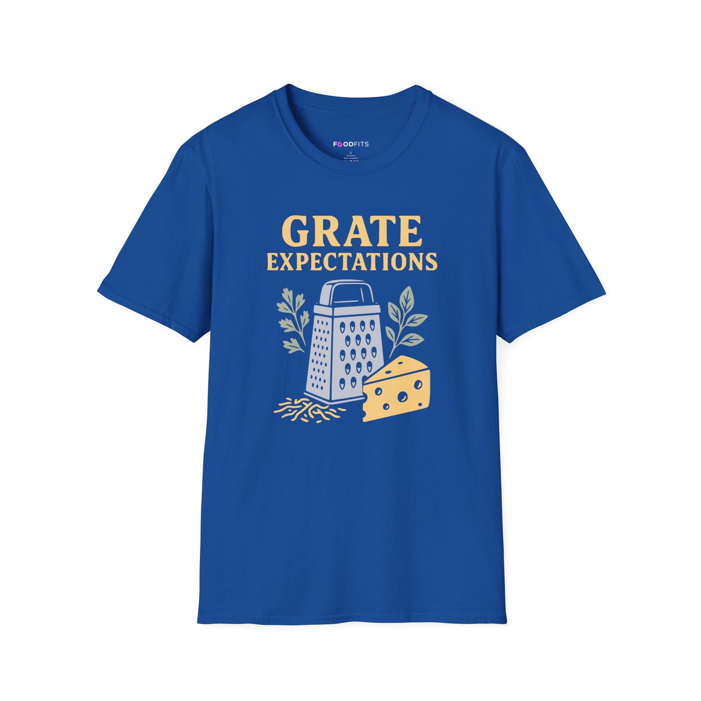 Grate expectations t-shirt