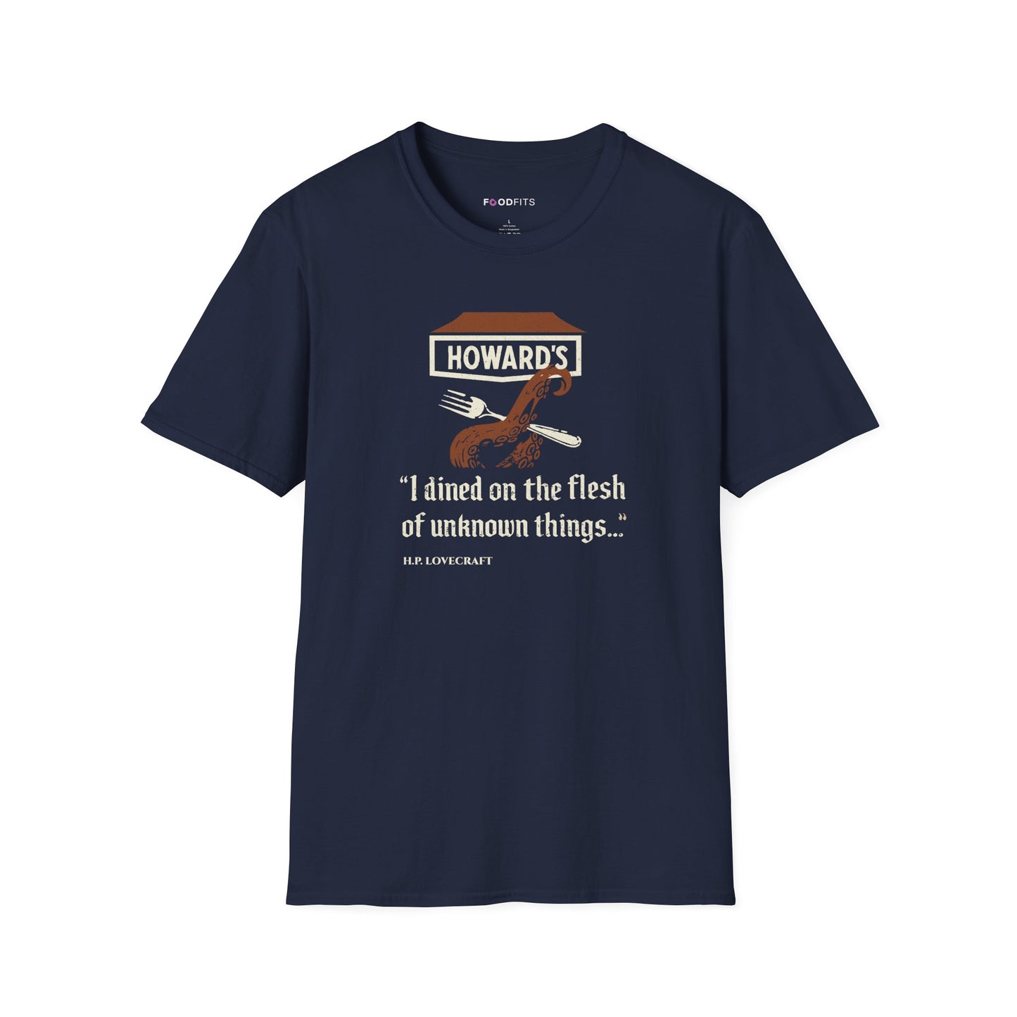 Dined on flesh of unkown things t-shirt