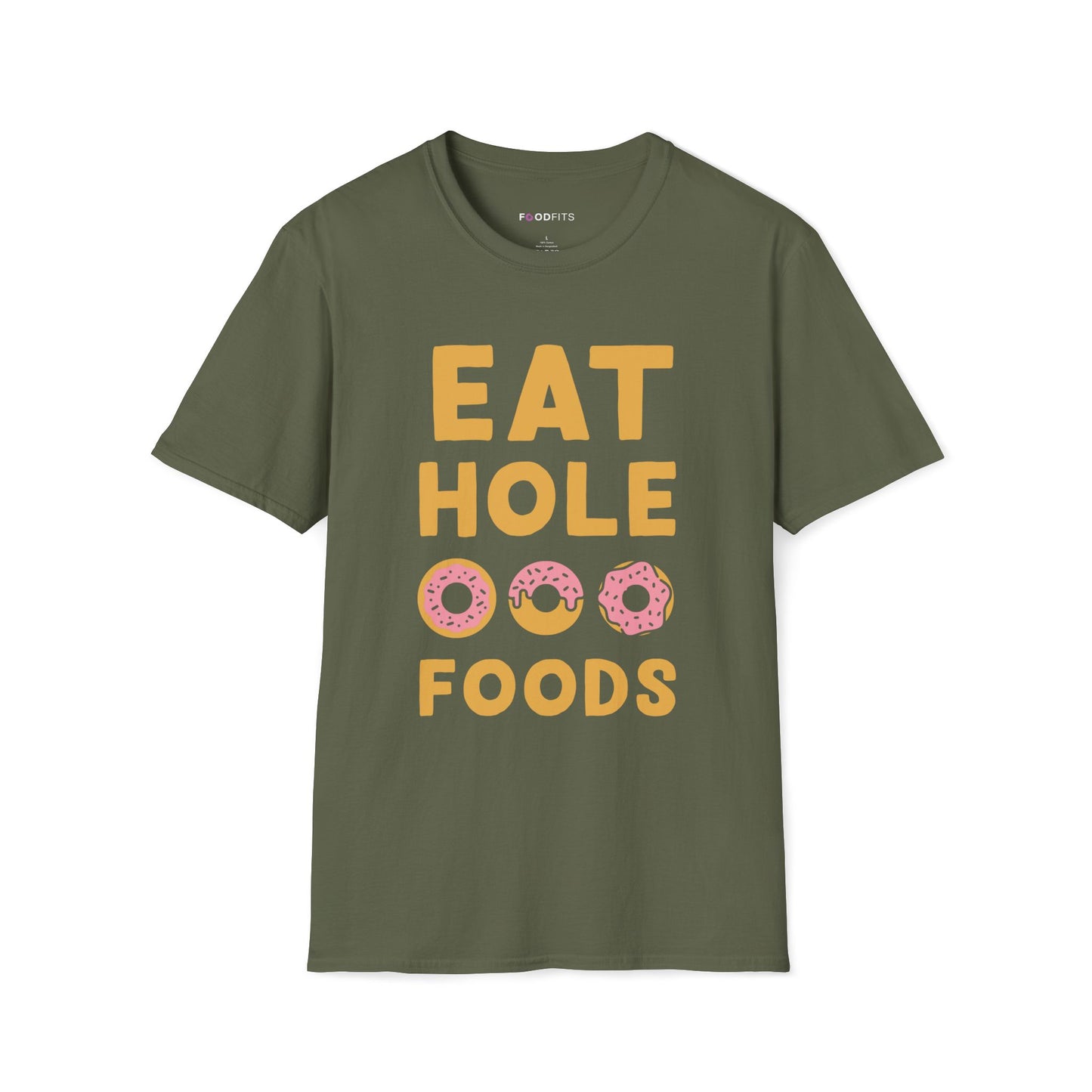 Eat hole foods t-shirt