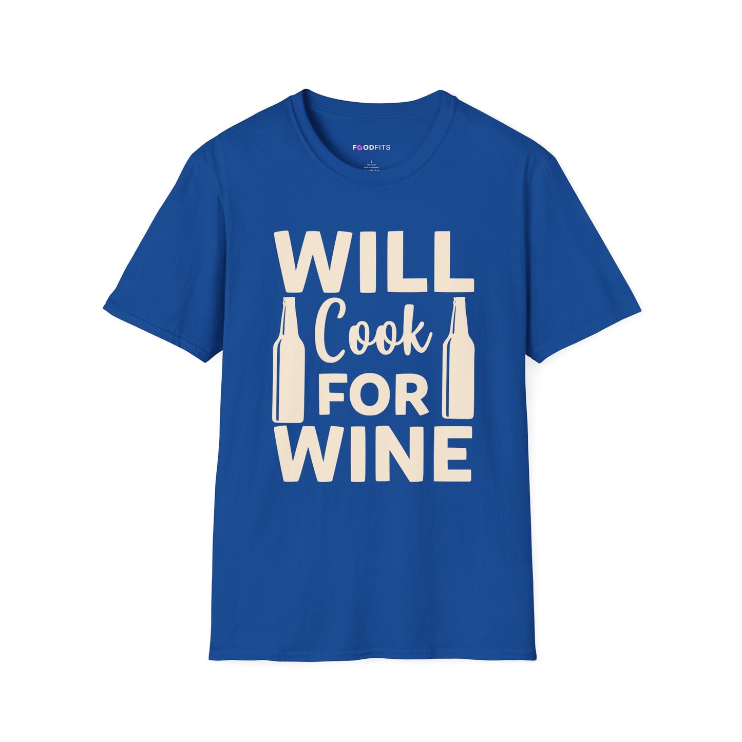 Will cook for wine t-shirt
