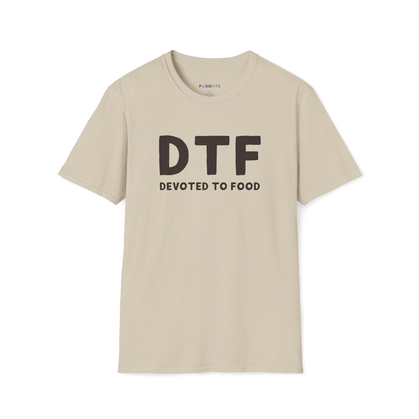 DTF devoted to food t-shirt