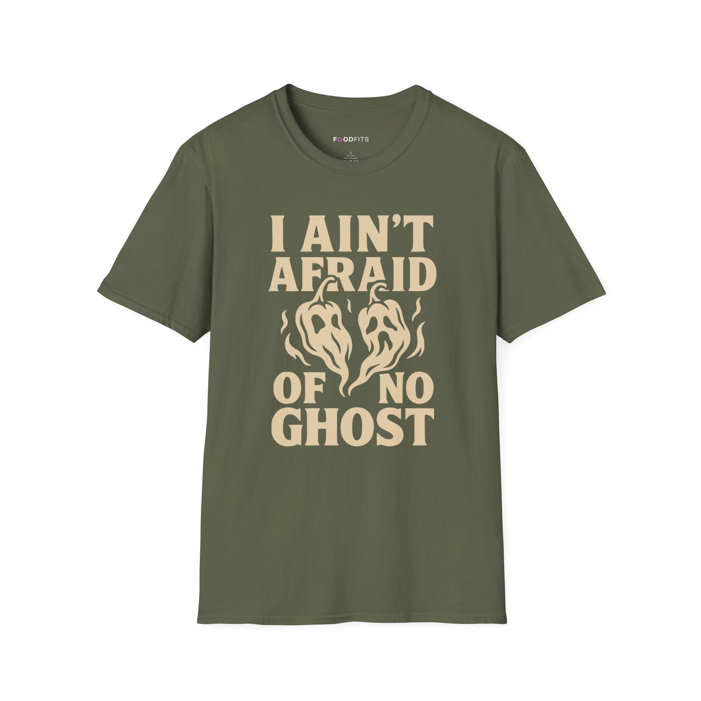 I ain't afraid of no ghost t-shirt