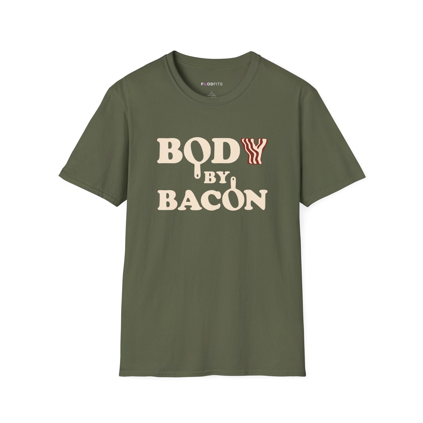Body by bacon t-shirt