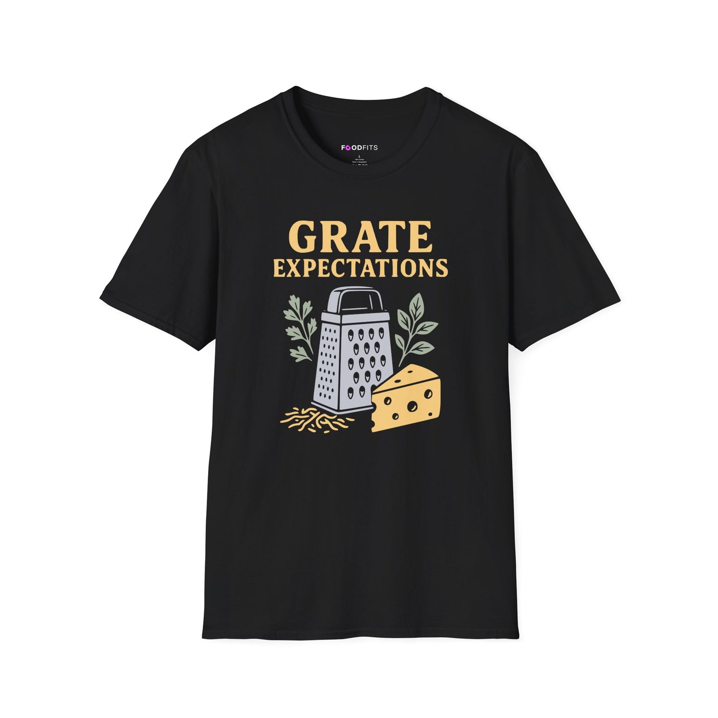 Grate expectations t-shirt
